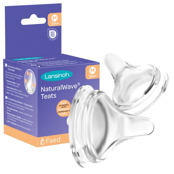 Napp M Medium Flow Natural Wave Lansinoh 2 st.