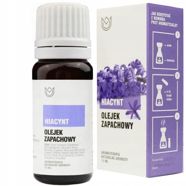 Hiacynt Doftolja För Eldstäder Och Aromaterapi Natural Aromas 10 Ml