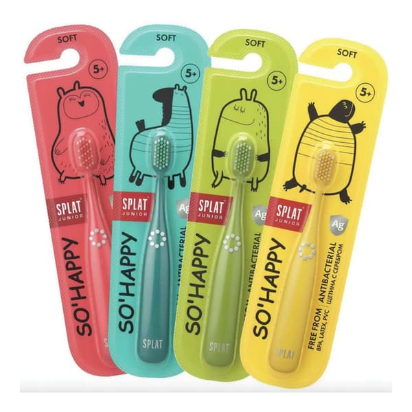 Barntandborste Junior 5+ Splat