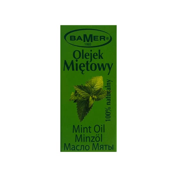 Eterisk olja med mintdoft, 7 ml, Bamer