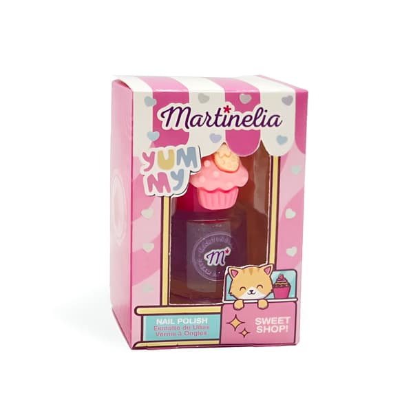 Barnnagellack + Ring Set Yummy Martinelia 5Ml