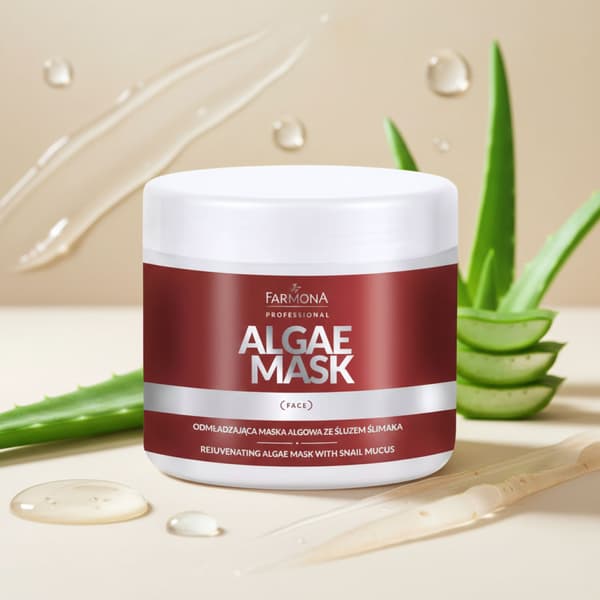 Föryngrande Ansiktsmask Snail Mucus Algae Mask Farmona 160 G