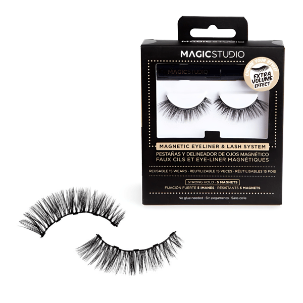 Magic Studio Magnetic Extra Volume Eyelashes + Eyeliner
