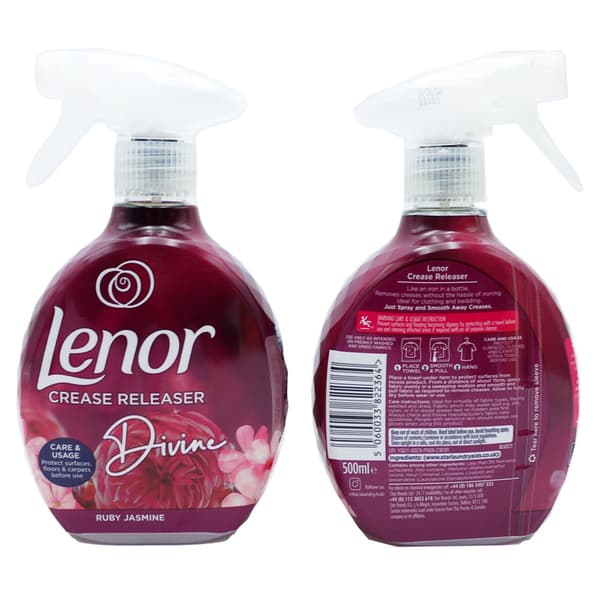 Lenor Ruby Jasmine rautainen rypytyssuihke 500 ml