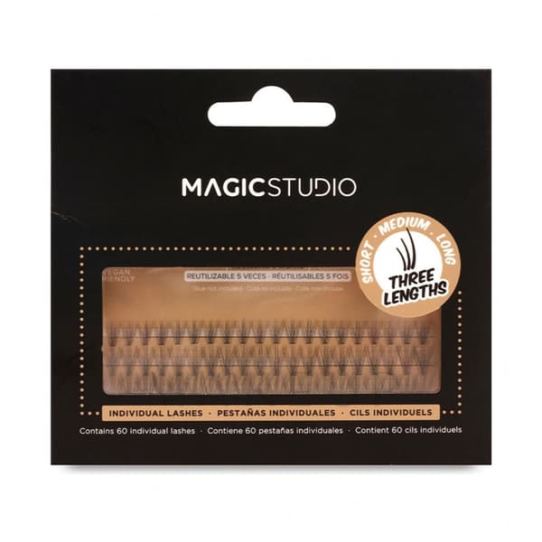 Magic Studio Vegan Individual Lashes Klumpar 60 St