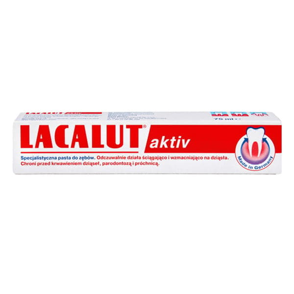 Active Lacalut Tandkräm Mot Blödande Tandkött 75 Ml