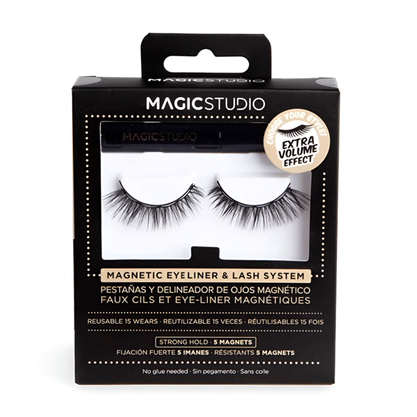 MAGIC STUDIO MAGNETIC Extra Volume Eyelashes + eyeliner