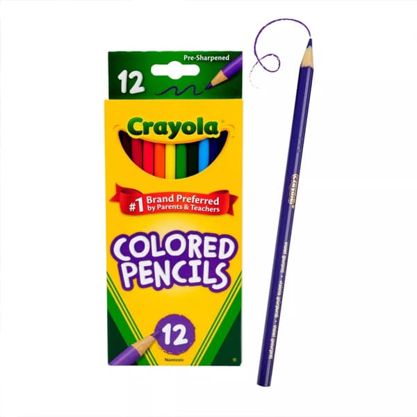 Crayola Farveblyanter til børn, 12 farver
