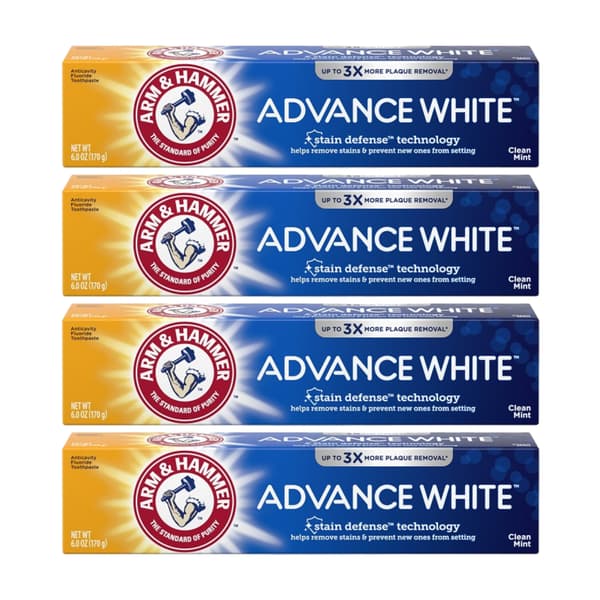 Arm&Hammer Advance White Tandkräm Med Mint 4-Pack