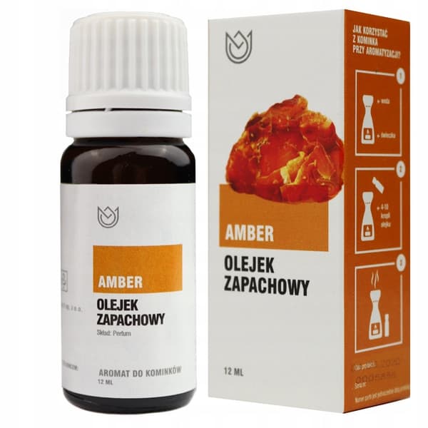 Amber Doftolja För Eldstäder Och Aromaterapi Natural Aromas 10 Ml