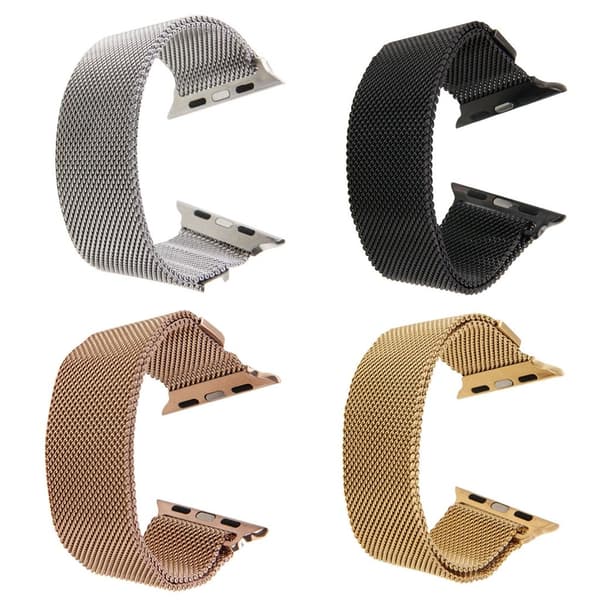 Til Apple Watch 42mm Milanese Loop Magnetisk Rustfrit Stål Urrem