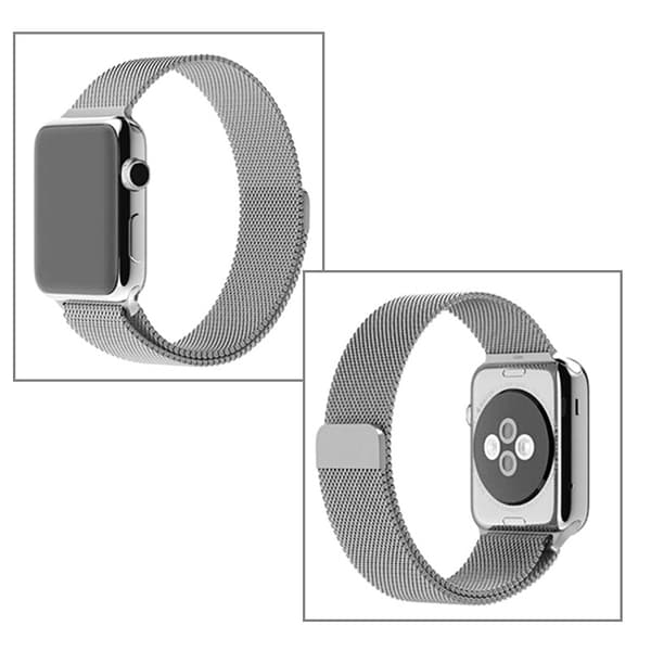 Til Apple Watch 42mm Milanese Loop Magnetisk Rustfrit Stål Urrem