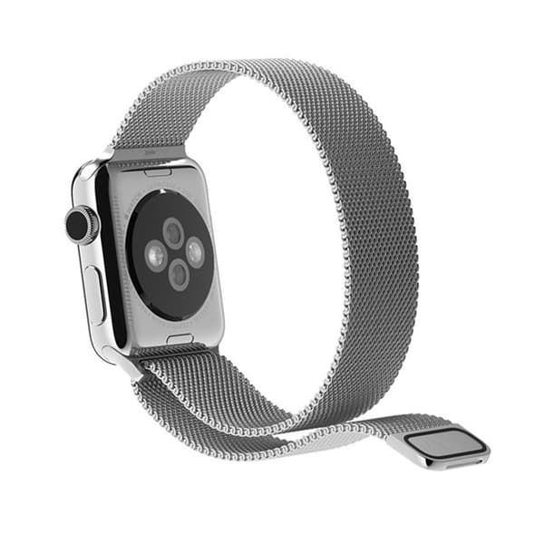 Til Apple Watch 42mm Milanese Loop Magnetisk Rustfrit Stål Urrem