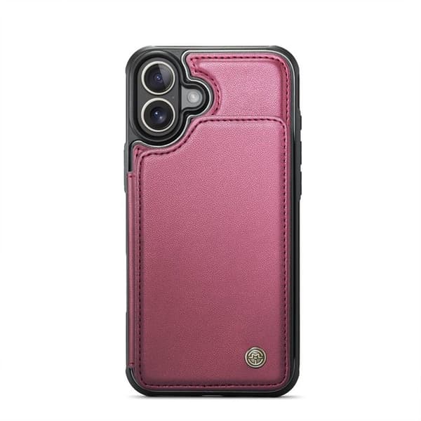 CaseMe mobildeksel C22 til Apple iPhone 16 Plus - Burgunder