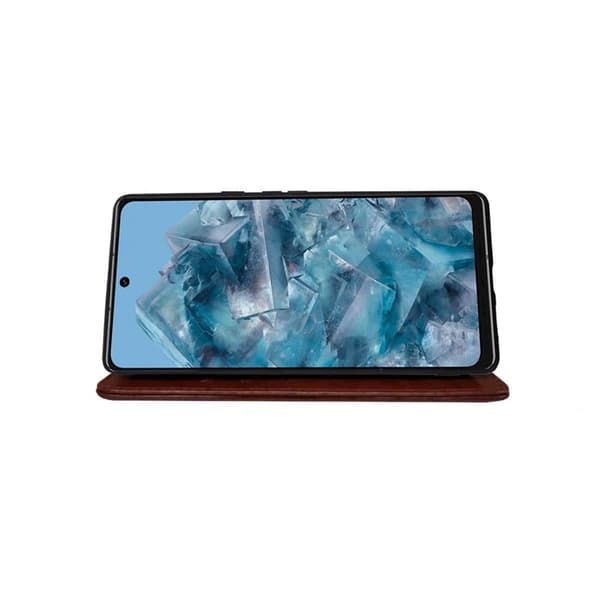 Plånboksfodral 3-kort till Google Pixel 8 - Brun