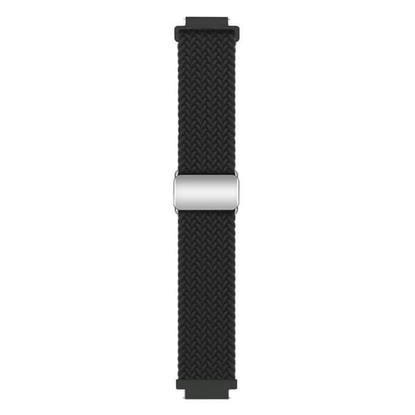 Flettet magnetisk urrem til Garmin Forerunner 265S - Onyx Black
