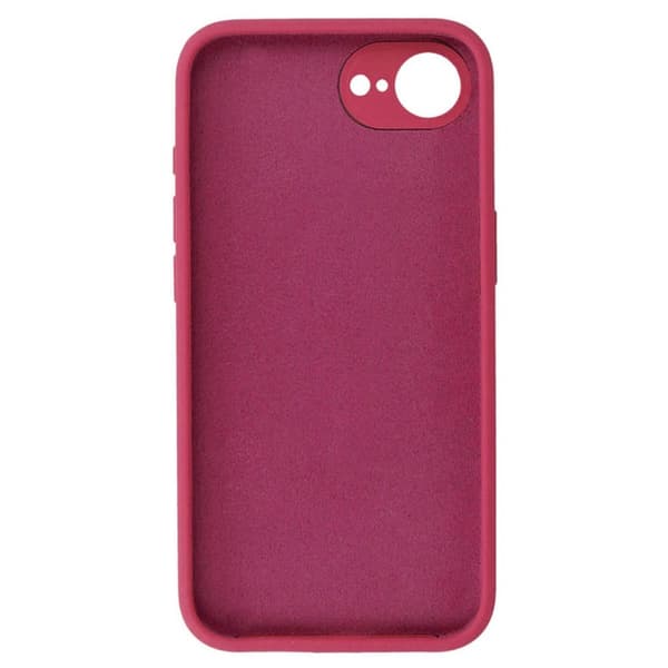 Silicone Lite Case til Apple iPhone 16e - Crimson red