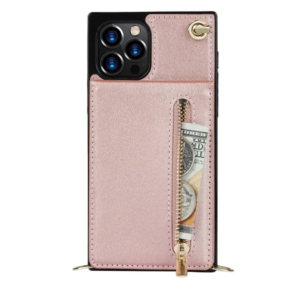 Zipper necklace case till Apple iPhone 12 Pro Max - RosÃ¨