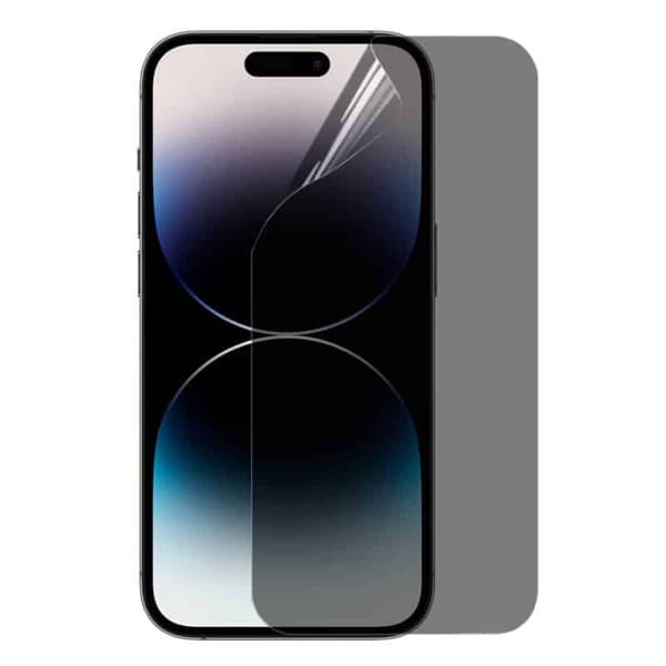 Privacy Skjermbeskytter 3D Soft HydroGel til Apple iPhone 14 Pro