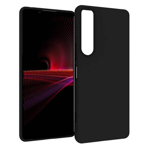 Silikone cover til Sony Xperia 1 IV - Sort