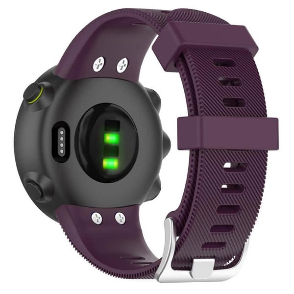 Sport Kellon ranneke Garmin Forerunner 45 Plus - violetti