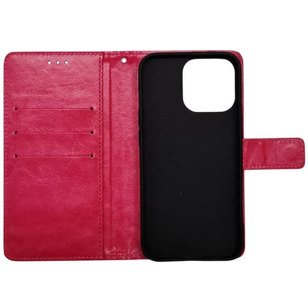 Wallet cover 3-kort til Apple iPhone 14 Pro Max - LyserÃ¸d