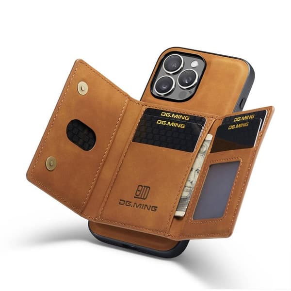 DG-Ming M2 cover til Apple iPhone 16 Pro Max - Brun