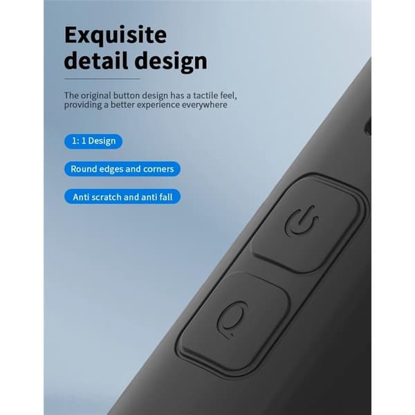Cynova silikon deksel til Insta360 X4 – Svart