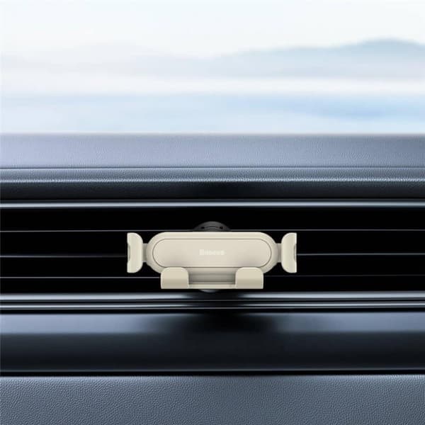 BASEUS Gravity Lite Bilholder - Creamy White