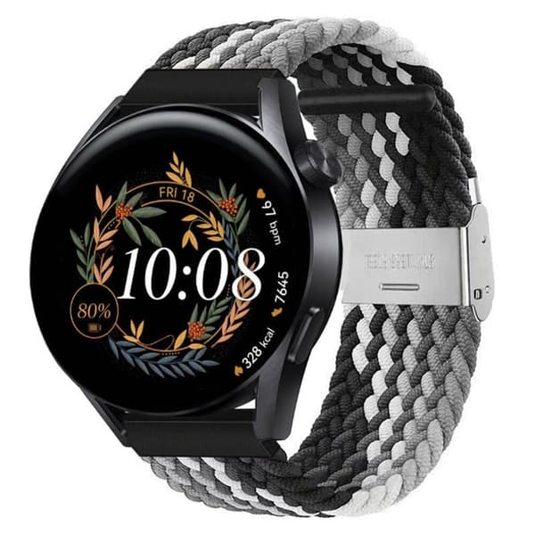 Flettet Elastisk urrem til Huawei Watch GT3 (42mm) - Gradient gr