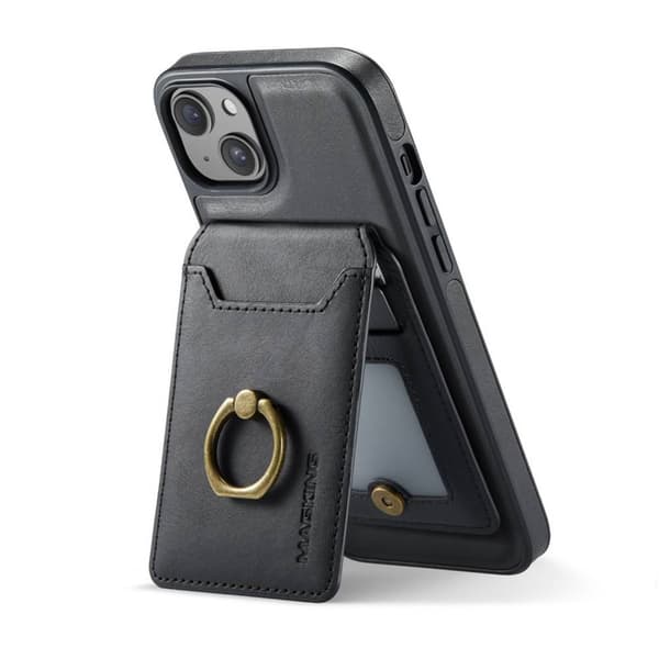 DG-Ming Magking K1 2i1 cover til Apple iPhone 15 - Sort