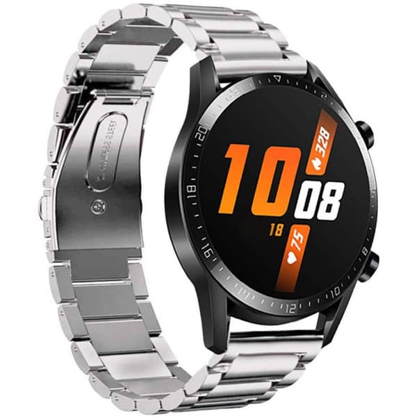 Urrem rustfrit stål til Huawei Watch GT2 (42mm) - Sølv