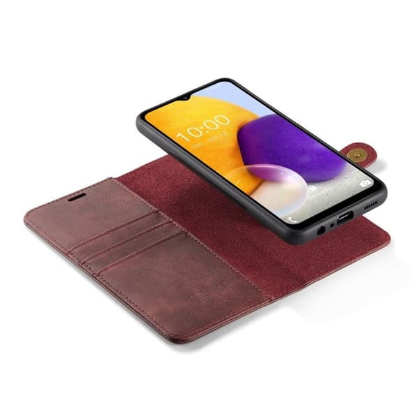 Wallet DG-Ming 2i1 til Samsung Galaxy A13 4G - Rød