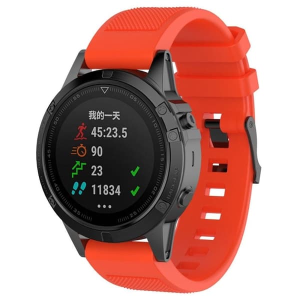 Sport Kellon ranneke Garmin Forerunner 945 - oranssi
