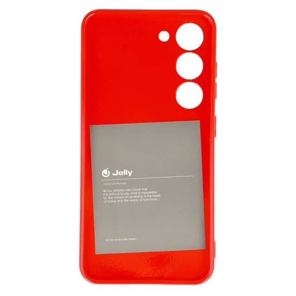 Jelly Case til Samsung Galaxy S23 - Rød