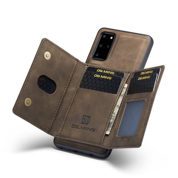DG-Ming M2 deksel til Samsung Galaxy S20 Plus - Coffee