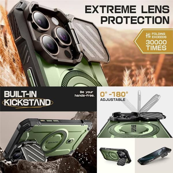SUPCASE UB Mag XT deksel til Apple iPhone 16 Pro - Guldan