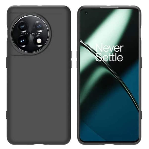 Silikone cover til OnePlus 11 - Sort