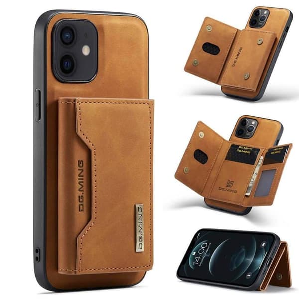 DG-Ming M2 cover til Apple iPhone 12 - Brun