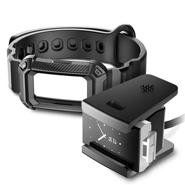 SUPCASE UB Pro Fitbit Charge 3 - Musta
