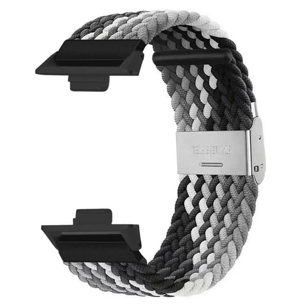 Flettet elastisk urrem til Huawei Watch Fit 3 - Gradient gray