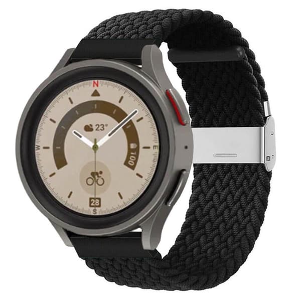 Flettet Elastisk urrem til Samsung Galaxy Watch 5 Pro (45mm) - S
