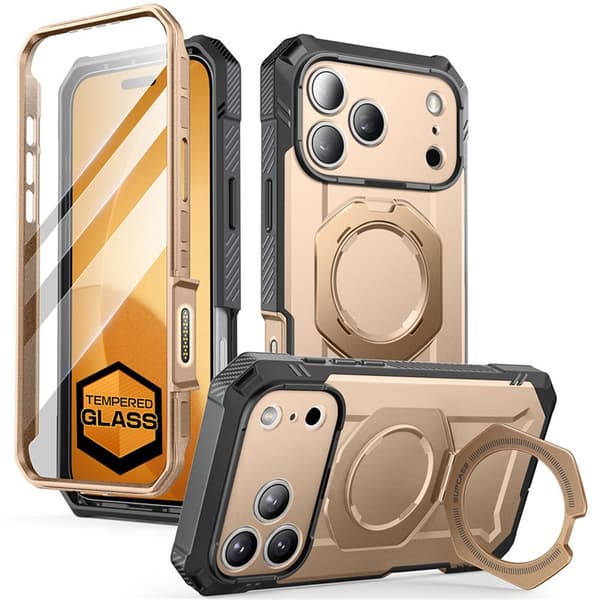 SUPCASE UB Grip Pro cover til Apple iPhone 17 Pro - Desert
