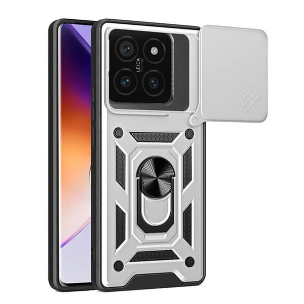 Jazz 3i1 deksel til Xiaomi 14T Pro - Sølv
