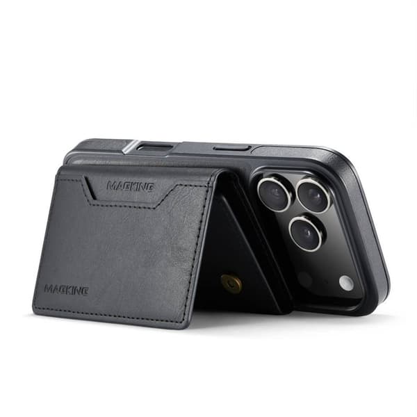 DG-Ming Magking K2 2i1 cover til Apple iPhone 17 Pro - Sort