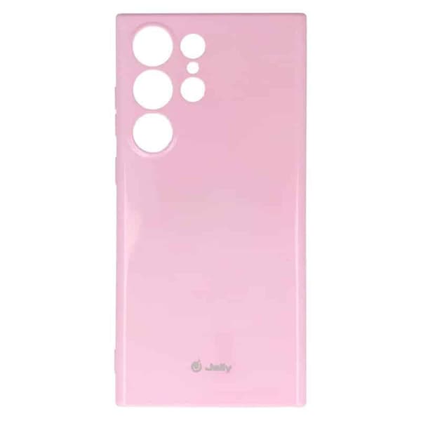 Jelly Case til Samsung Galaxy S23 Ultra - Lyserød