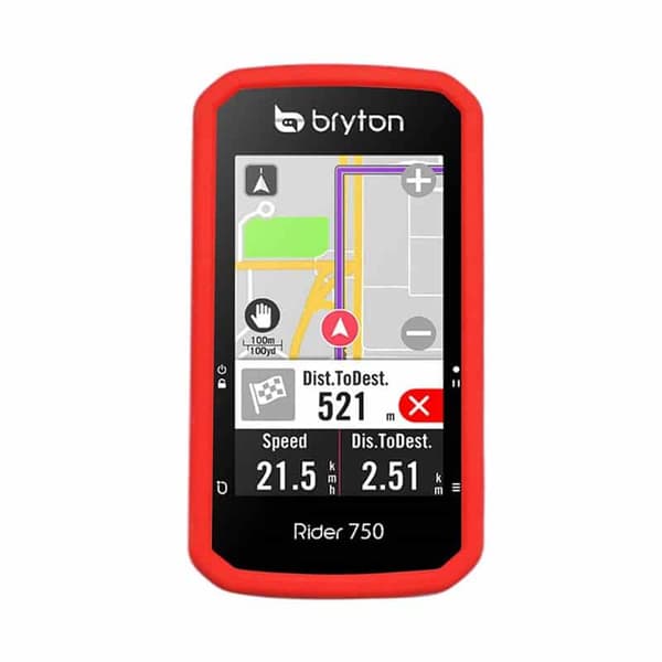 Silikon deksel til Bryton Rider 750 E - Rød
