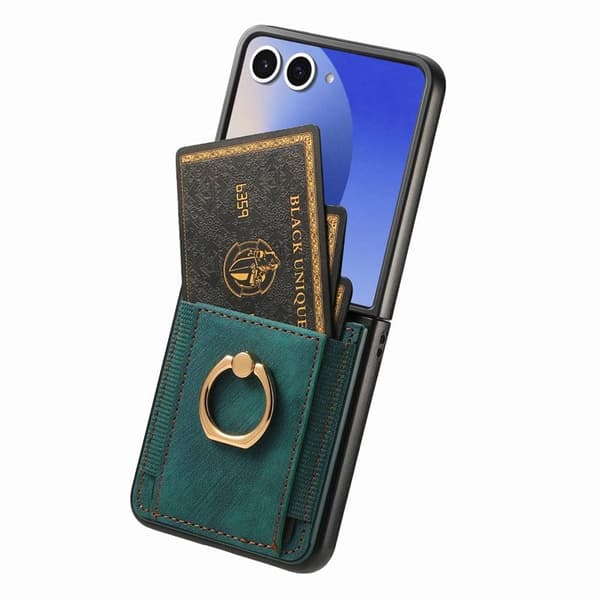 Elastic Ring Case til Samsung Galaxy Z Flip 7 - Pine Green