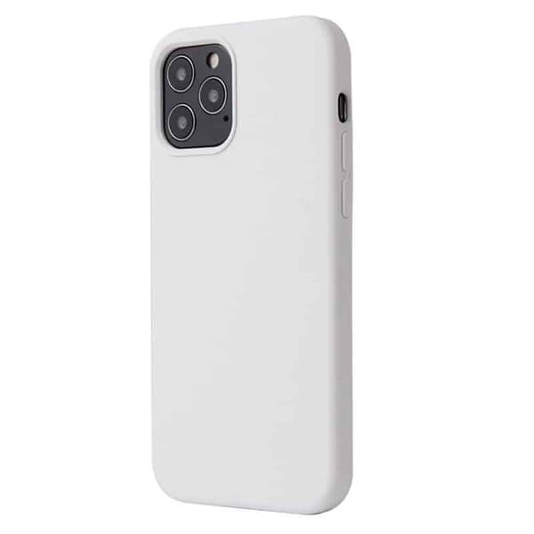 Liquid silikonisuoja Apple iPhone 12 Pro Max - Summit White