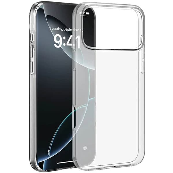 Silikone cover gennemsigtig til Apple iPhone 18 Pro Max